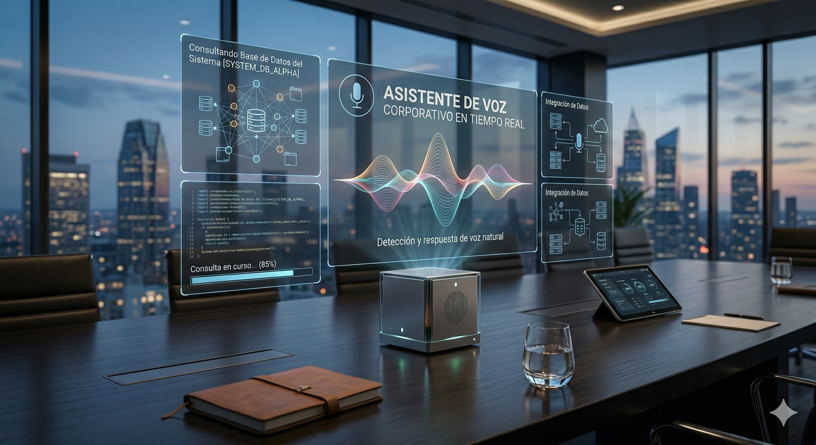 Agente de voz con inteligencia artificial que consulta tu sistema empresarial
